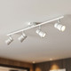 4 Light Spotlight GU10 Spotlights White O407 4 Light Spotlight GU10 Spotlights White O407